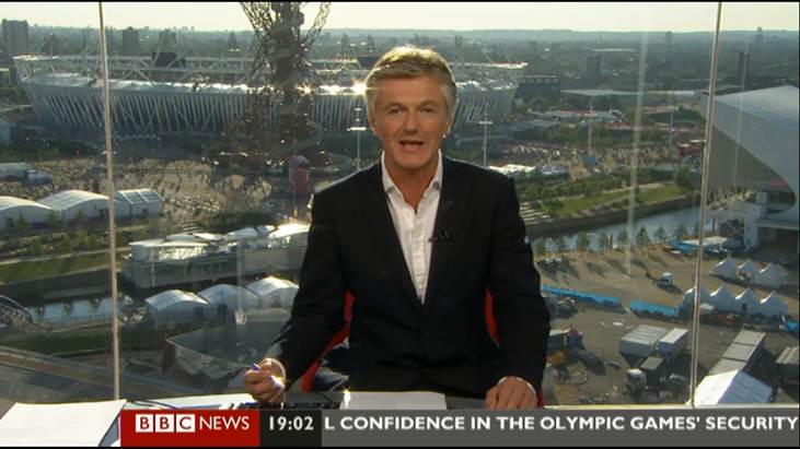 British journalist Tim Willcox at BBC News